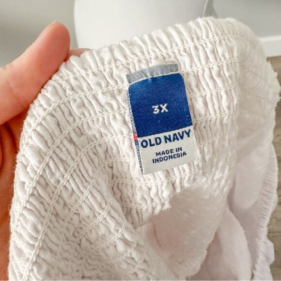 Old Navy Fit & Flare Puff-Sleeve Seersucker All-Day Mini Dress - Picture 7 of 12